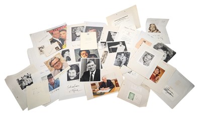 Lot 133 - AUTOGRAPHS - LARGE COLLECTION OF ASSORTED