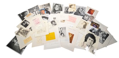 Lot 141 - AUTOGRAPHS - LARGE COLLECTION OF ASSORTED