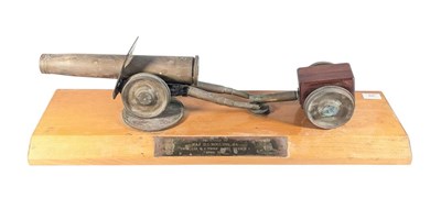 Lot 345 - ROYAL ARTILLERY TRENCH ART FIELD GUN