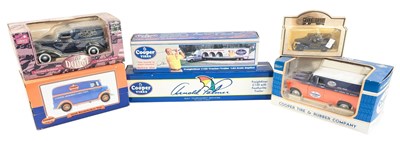 Lot 223 - DIECAST - x6 COOPER TIRES ADVERTISING & OTHER DIECAST MODEL VEHICLES