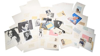 Lot 171 - AUTOGRAPHS - LARGE COLLECTION OF ASSORTED