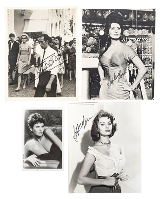 Lot 172 - ACTORS / MODELS - BARDOT, LOREN AND WELCH