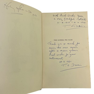 Lot 129 - BISHOP, EDWARD - 1963 THE GUINEA PIG CLUB, ASSOCIATION COPY