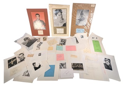 Lot 185 - AUTOGRAPHS - COLLECTION OF ASSORTED