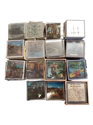 Lot 339 - COLLECTION OF LATE 19TH & EARLY 20TH CENTURY MAGIC LANTERN GLASS SLIDES
