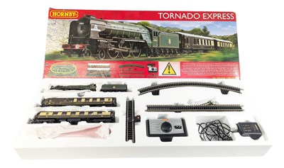 Lot 237 - MODEL RAILWAY - BOXED HORNBY OO GAUGE TORNADO EXPRESS LOCO SET