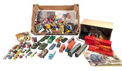 Lot 296 - DIECAST - COLLECTION OF VINTAGE DINKY, CORGI & OTHER MODELS & LOCOS