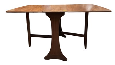 Lot 342 - G PLAN - FRESCO RANGE - 1970S TEAK SPACE-SAVING DINING TABLE