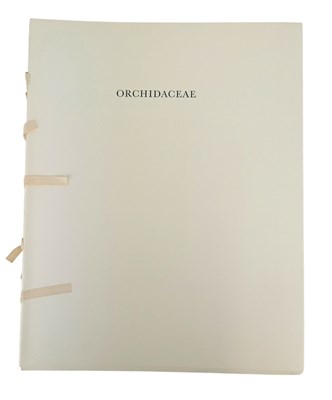 Lot 87 - HUNT, P. FRANCIS - 1973 ORCHIDACEAE, SIGNED LIMITED EDITION, COLOUR PLATES, SCARCE UNBOUND COPY