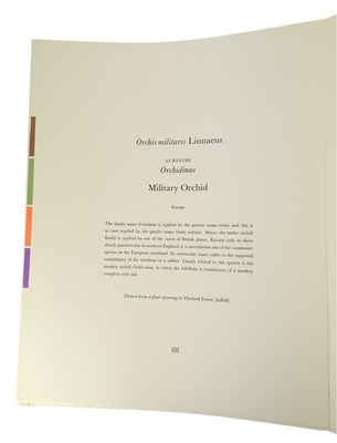 Lot 87 - HUNT, P. FRANCIS - 1973 ORCHIDACEAE, SIGNED LIMITED EDITION, COLOUR PLATES, SCARCE UNBOUND COPY