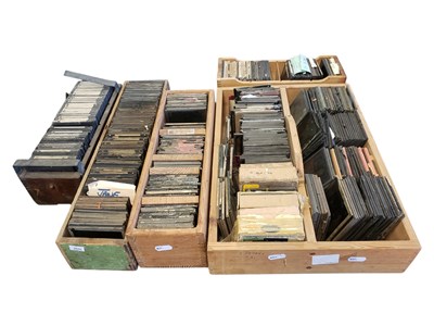 Lot 355 - LARGE COLLECTION OF 19TH / EARLY 20TH CENTURY MAGIC LANTERN SLIDES