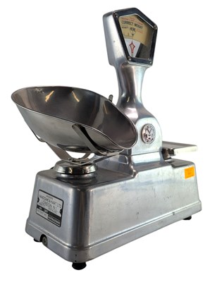 Lot 541 - VANDOME & HART, LONDON - VINTAGE 20TH CENTURY CAST ALLOY SHOP WEIGHING SCALES