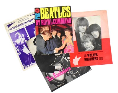 Lot 33 - MUSIC MEMORABILIA - 1960S CONCERT PROGRAMMES