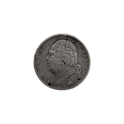 Lot 511 - 1824 LOUIS XVIII SILVER TWO FRANCS