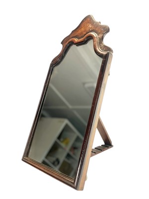 Lot 418 - 18TH CENTURY GEORGE III WALNUT PIER / EASEL MIRROR