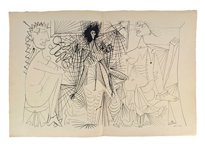 Lot 75 - REVUE HOMMAGE 1943 - RARE LIMITED ISSUE OF A FRENCH MODERNIST ART PORTFOLIO - MATTISE, PICASSO