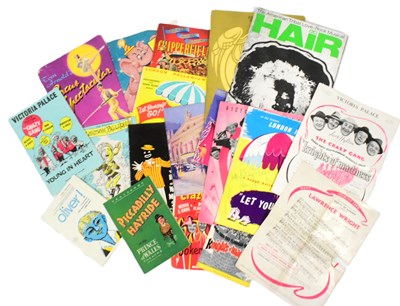 Lot 37 - THEATRE PROGRAMMES - 1940S TO 1970S MOSTLY LONDON THEATRES