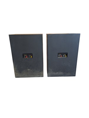 Lot 1 - TANNOY ' LITTLE RED MONITOR ' TEAK CASED SPEAKERS