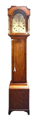 Lot 462 - THOMAS FIELD OF BATH - LATE 18TH CENTURY WALNUT CASED LONGCASE CLOCK
