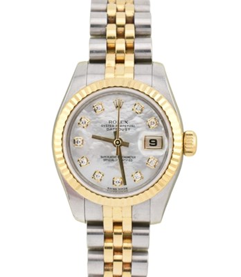 Lot 17 - ROLEX OYSTER PERPETUAL DATEJUST WRISTWATCH