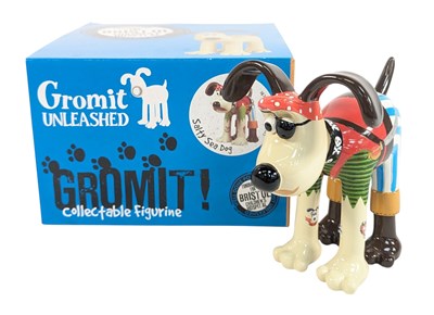 Lot 670 - WALLACE & GROMIT - GROMIT UNLEASHED FIGURINE - SALTY SEA DOG