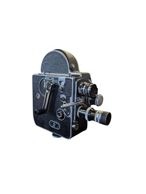 Lot 354 - PAILLARD BOLEX, SWITZERLAND - MID CENTURY H8 CINE CAMERA