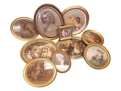 Lot 357 - COLLECTION OF 19TH CENTURY ENGRAVINGS, MEZZOTINTS, & ARTWORKS
