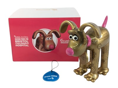 Lot 681 - WALLACE & GROMIT - GROMIT UNLEASHED FIGURINE - FACTS THE WAY WE DID IT, LAD!