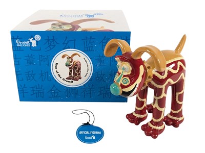 Lot 696 - WALLACE & GROMIT - GROMIT UNLEASHED FIGURINE - YEAR OF THE GROMIT
