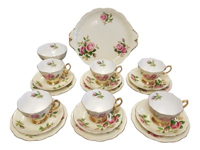 Lot 142 - ROYAL ALBERT - 1960S / 70S ENGLISH BEAUTY CHINA TEA SERVICE
