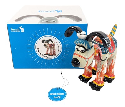 Lot 705 - WALLACE & GROMIT - GROMIT UNLEASHED FIGURINE - BLAZING SADDLES