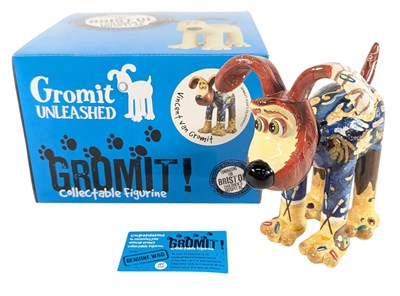 Lot 707 - WALLACE & GROMIT - GROMIT UNLEASHED FIGURINE - VINCENT VAN GROMIT
