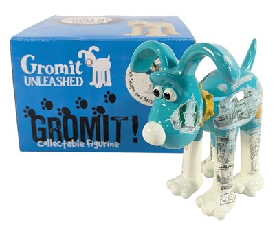 Lot 708 - WALLACE & GROMIT - GROMIT UNLEASHED FIGURINE - SHIP SHAPE