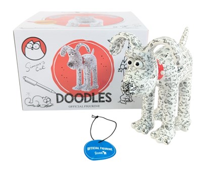 Lot 712 - WALLACE & GROMIT - GROMIT UNLEASHED FIGURINE - SIMON'S CAT DOODLES
