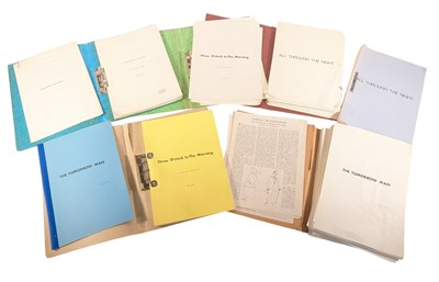Lot 198 - SID COLIN COLLECTION - ASSORTED SCRIPTS INC. THE TOMORROW MAN & ALL THROUGH THE NIGHT
