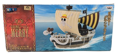 Lot 538 - ONE PIECE - BANPRESTO GOING MERRY SHIP MODEL IN BOX