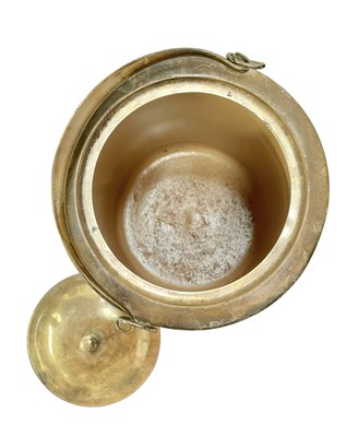 Lot 5 - HANNAH BARLOW FOR DOULTON LAMBETH - 19TH CENTURY SILVER BANDED BISCUIT BARREL
