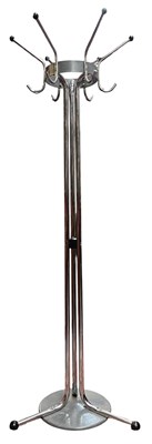 Lot 499 - WILLY VAN DER MEEREN FOR TUBAX - CHROME AND METAL COAT RACK