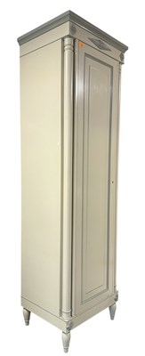Lot 587 - CONTEMPORARY FRENCH-INSPIRED SINGLE DOOR SENTERY CUPBOARD