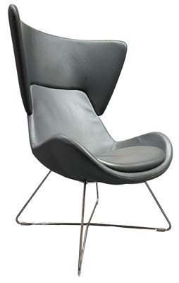 Lot 597 - ORANGEBOX - CONTEMPORARY SOFT FABRIC LM24 CHAIR