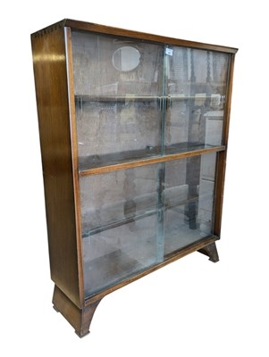 Lot 561 - MID CENTURY 1960S HERBERT GIBBS TEAK DISPLAY CASE