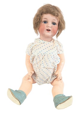 Lot 450 - DOLLS - ARMAND MARSEILLE MODEL 996 BISQUE HEADED DOLL