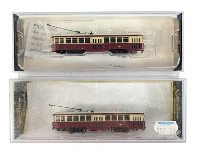 Lot 178 - MODEL RAILWAY - x2 BOXED SPECTRUM BACHMANN N GAUGE STREET CARS