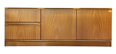 Lot 444A - MID CENTURY TEAK SIDEBOARD CREDENZA