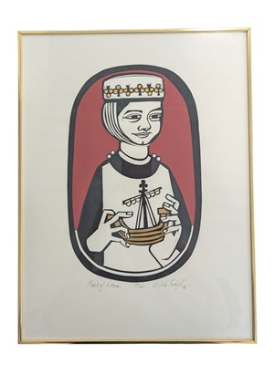 Lot 385 - WILLIE RODGER (1930 - 2018) - TWO 1970S LIMITED EDITION PLAYING CARDS SCREENPRINT PRINTS