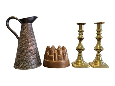 Lot 386 - COLLECTION OF 19TH CENTURY VICTORIAN COPPER & BRASS WARES