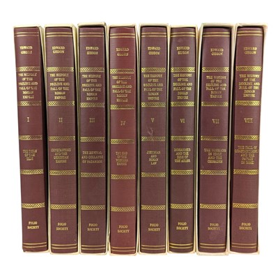 Lot 68 - GIBBON, EDWARD - THE FOLIO SOCIETY, THE DECLINE AND FALL OF THE ROMAN EMPIRE