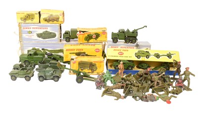 Lot 285 - DIECAST - COLLECTION OF DINKY TOYS MILITARY DIECAST MODELS