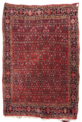 Lot 518 - 20TH CENTURY CENTRAL WEST IRAN HAMADAN THICK WOOL FLOOR CARPET RUG