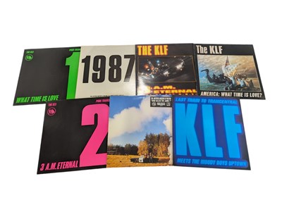 Lot 8 - THE KLF - COLLECTION OF 1980S ELECTRONIC LP VINYL RECORDS